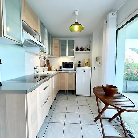 Bel Face A La Mer - Terrasse Et Jardin Apartamento Larmor-Plage